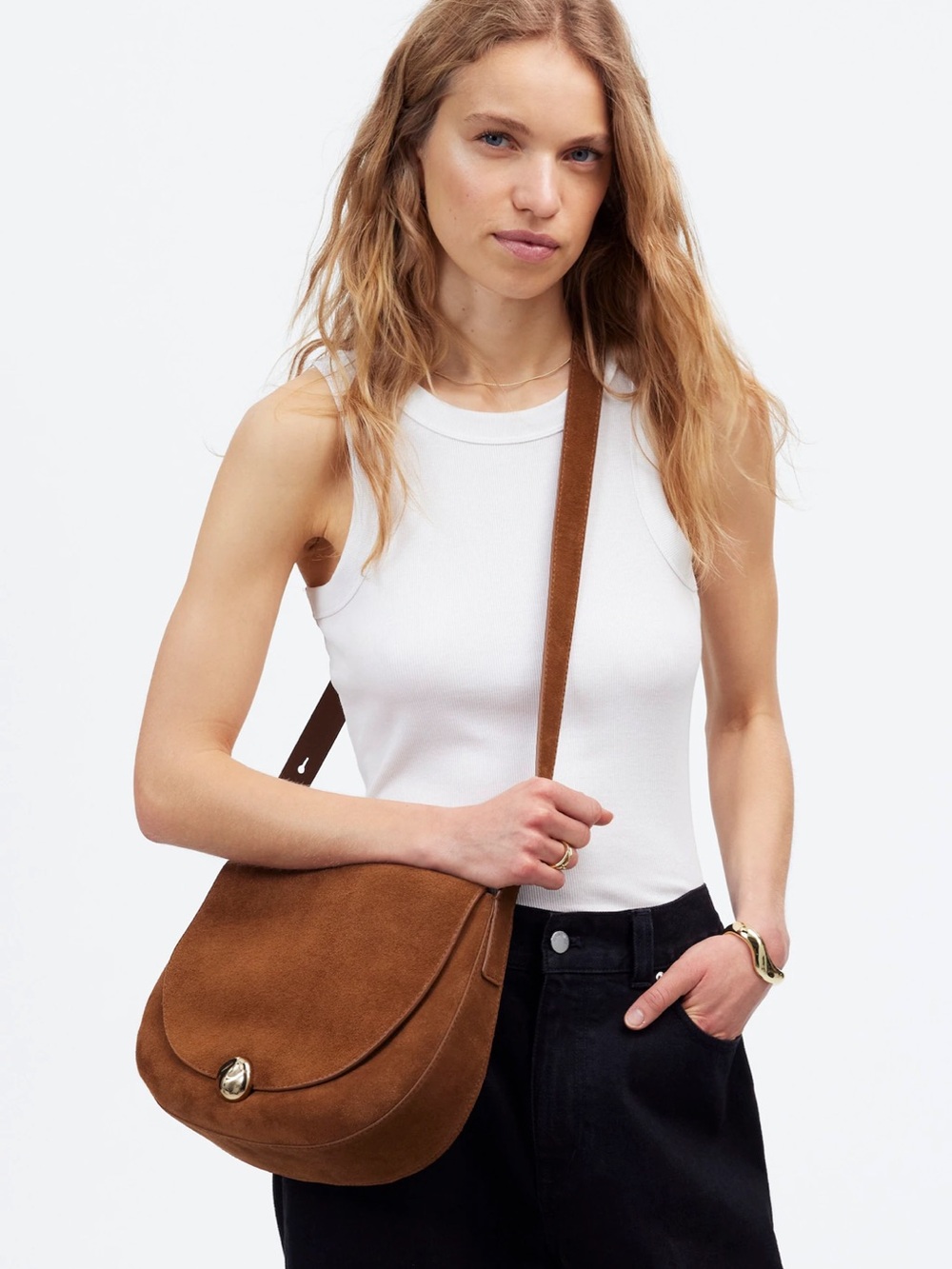 Madewell Dakota Large Saddle Bag